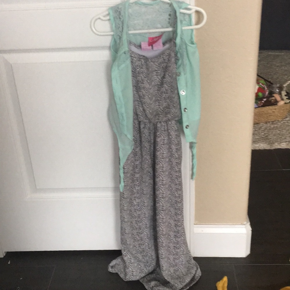 Dress and vest